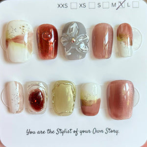 Extra Short 200-230 Press On Nail Selections