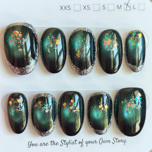 Short Oval 900-924 Design Press On Nail Selections