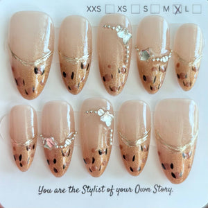Medium Length Press On Nail Selections