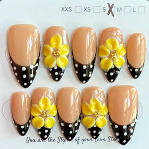 Medium Length 1001-1027 Press On Nail Selections