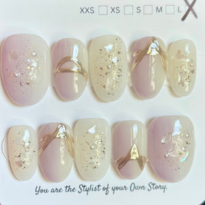 Short Oval 921-941 Press On Nail Selections