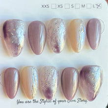 Short Almond 800-829 Design Press On Nail Selections