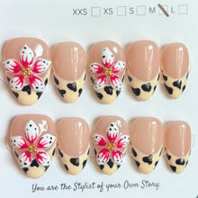 Short Almond 847-885 Design Press On Nail Selections
