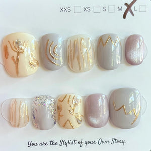 Extra Short 256-279 Press On Nail Selections
