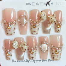 Coffin/Square Medium Length 500-525 Press On Nail Selections