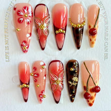Long Length Press On Nail Selections