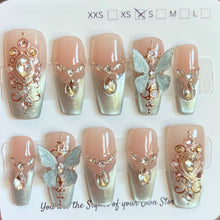 Coffin/Square Medium Length 500-525 Press On Nail Selections