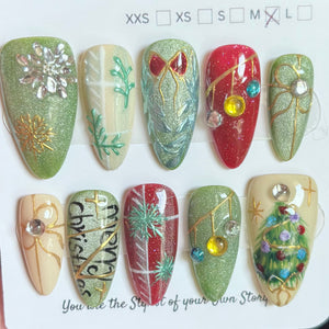 Holiday 1900-1925 Press On Nail Selections
