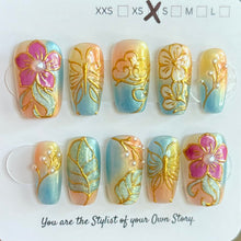 Short Coffin/Square 430-446 Press On Nail Selections