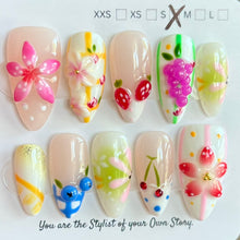 Medium Length 1001-1027 Press On Nail Selections