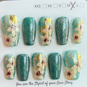 Short Coffin/Square 430-446 Press On Nail Selections