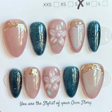 Short Almond 847-890 Design Press On Nail Selections