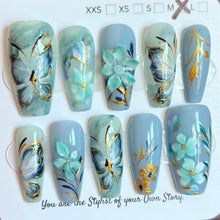 Coffin/Square Medium Length 500-525 Press On Nail Selections