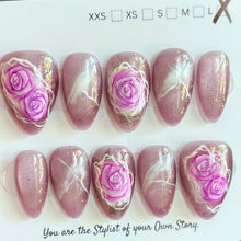 Short Almond 822-846 Design Press On Nail Selections
