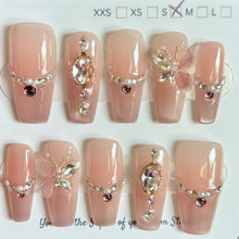 Coffin/Square Medium Length 500-525 Press On Nail Selections