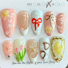 Medium Length 1001-1027 Press On Nail Selections