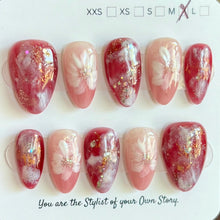 Short Almond 822-846 Design Press On Nail Selections