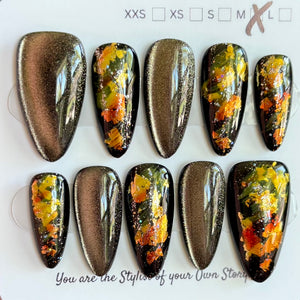 Medium Length 1001-1027 Press On Nail Selections
