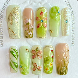 Long Length Press On Nail Selections