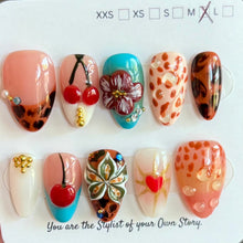 Short Almond 822-846 Design Press On Nail Selections