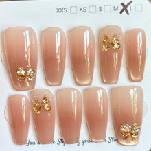 Coffin/Square Medium Length 500-525 Press On Nail Selections