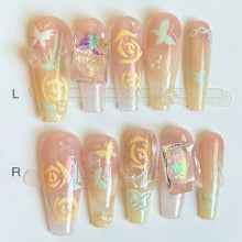 Long Length Press On Nail Selections