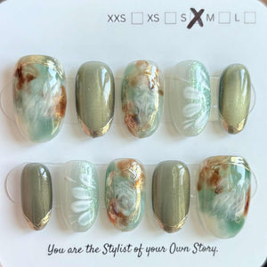 Short Oval 951-970 Press On Nail Selections