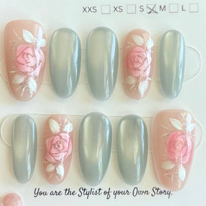 Medium Length Press On Nail Selections