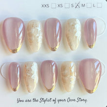 Short Almond 830-856 Design Press On Nail Selections