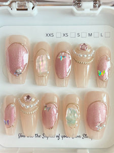 Medium Length Press On Nail Selections