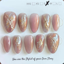 Short Almond 830-856 Design Press On Nail Selections