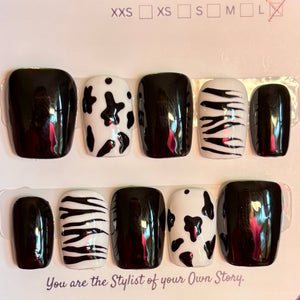 Animal Print Press On Nail Selections