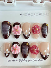 NEW Short Almond 830-856 Design Press On Nail Selections