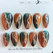 Short Almond 830-856 Design Press On Nail Selections