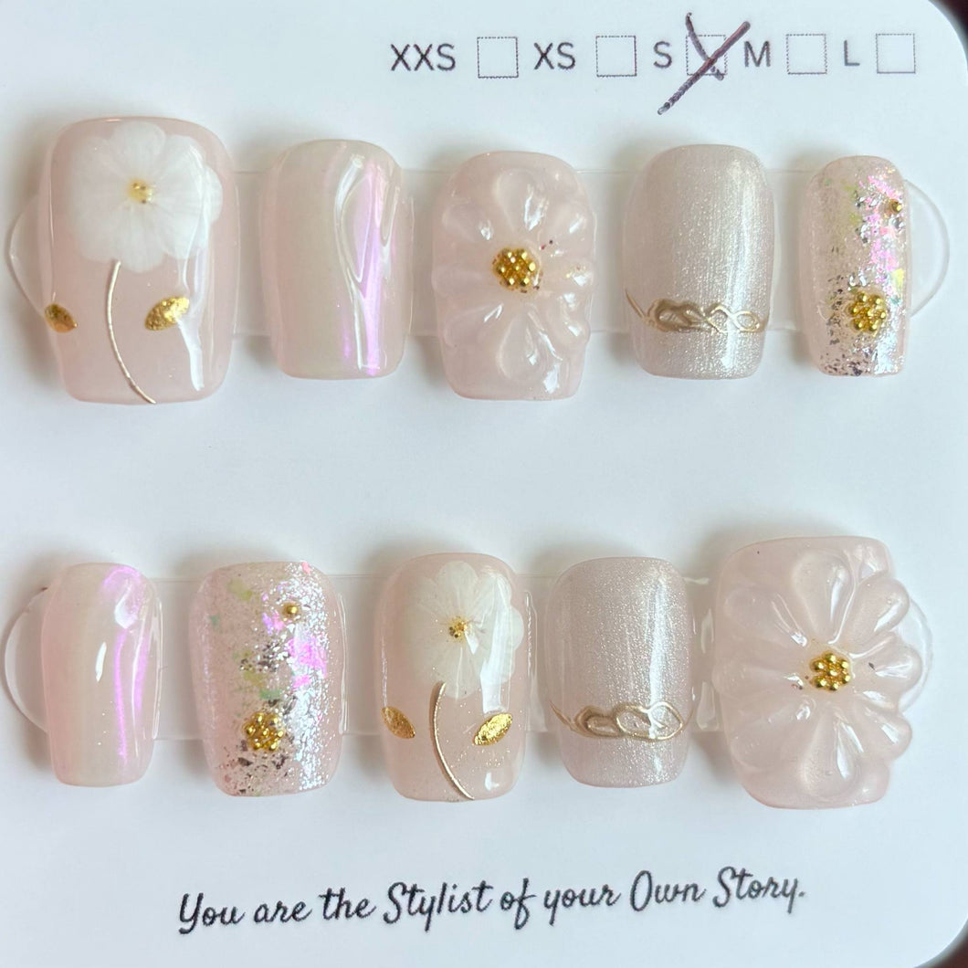 Wedding Press On Nail Selections