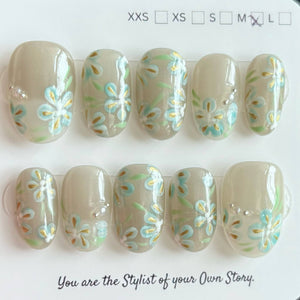 Short Oval 951-970 Press On Nail Selections