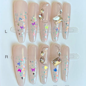 XL Length Press On Nail Selections