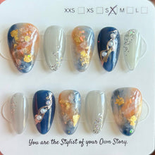 Short Almond 857-885 Design Press On Nail Selections