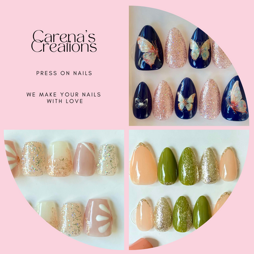 Carena's READY-TO-SHIP Creations Press On Nails