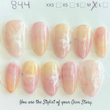 NEW Short Almond 830-856 Design Press On Nail Selections