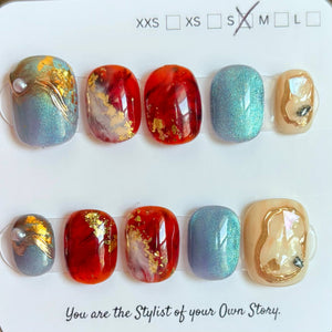 Extra Short 226-255 Press On Nail Selections