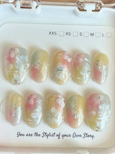 Short Length Press On Nail Selections