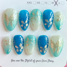 Short Almond 857-885 Design Press On Nail Selections