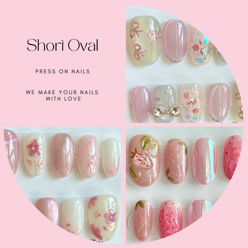 Short Oval 951-970 Press On Nail Selections