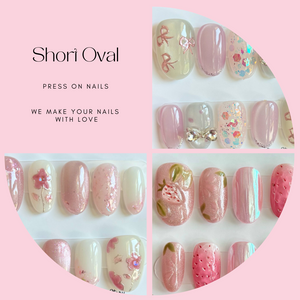 Short Oval 951-970 Press On Nail Selections