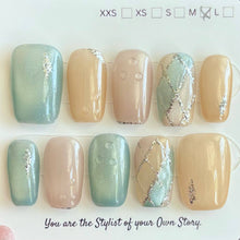 Coffin/Square 400-416 Press On Nail Selections