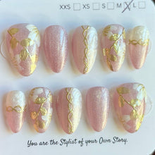 Short Almond 830-856 Design Press On Nail Selections