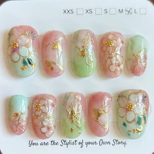 Short Oval 925-950 Press On Nail Selections