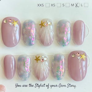 NEW Short Oval 925-950 Press On Nail Selections