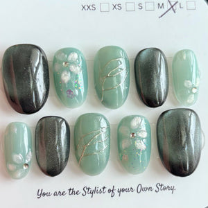 Short Oval 951-970 Press On Nail Selections